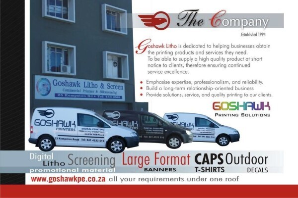 Goshawk Litho Printers - Port Elizabeth