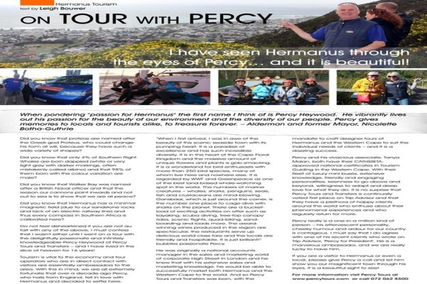 Percy Tours (And Transfers) Hermanus