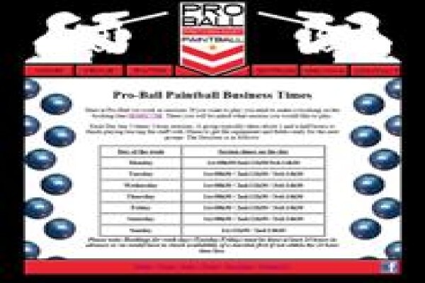 Pro-Ball Paintball Games