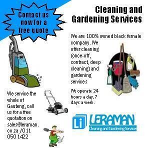Leraman Cleaning And Garden Services