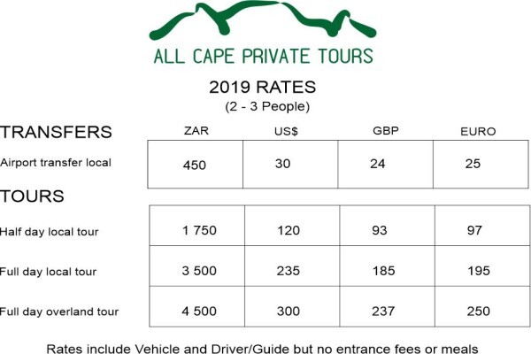 All Cape Tours