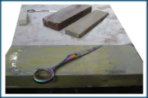 Sharpening Hairdressing Scissors