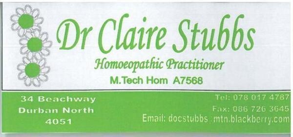 Dr Claire Stubbs