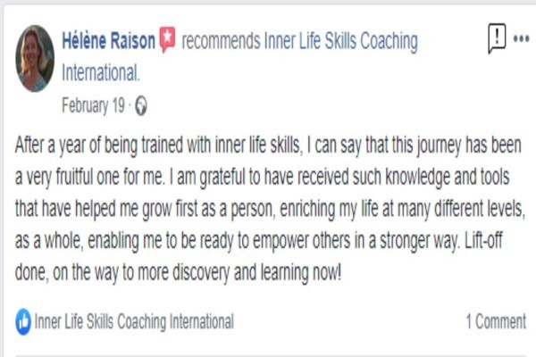Innerlifeskills (Ils) Coaching International