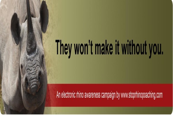 Stop Rhino Poaching