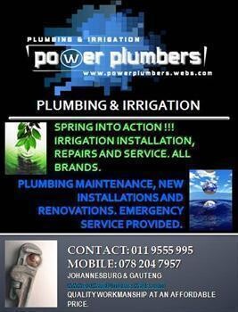 Power Plumbers - Plumbing & Irrigation