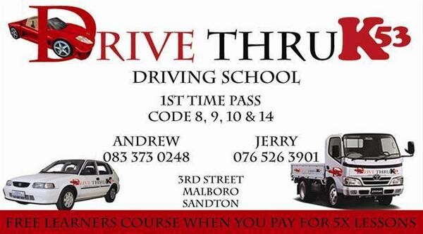 Drive-Thru K53 Driving School