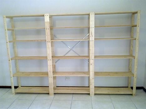 Woodrack Timber Shelving