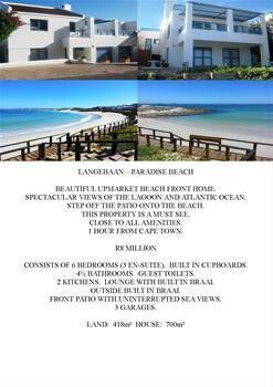 Wild Coast Properties- Langebaan-West Coast-South Africa