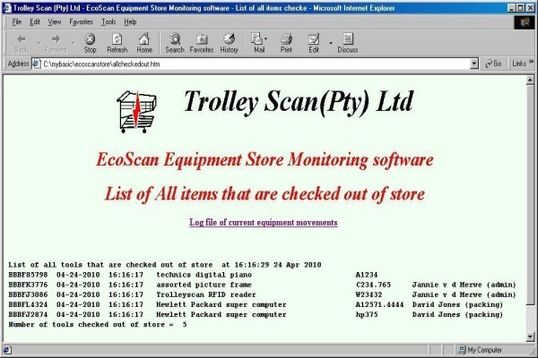 Trolley Scan (Pty