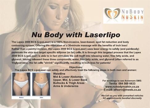 Laser Lipo Cape Town - Nubody Nuskin