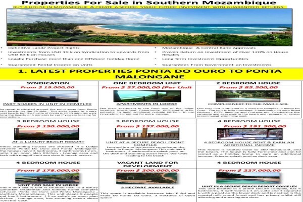 Mozambique Properties