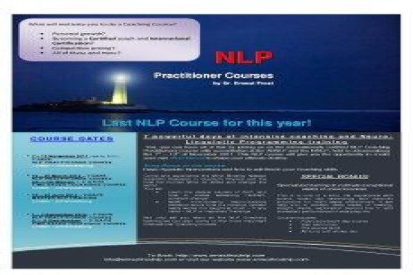 Ernest Frost Nlp