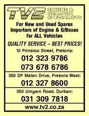 TV2 Engine & Gearbox Specialists