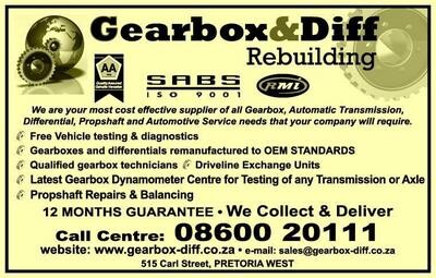 Gearbox & Diff Rebuilding