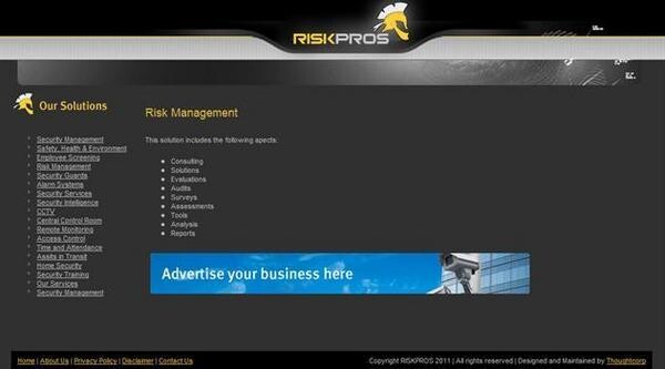 Riskpros Risk And Security Solutions