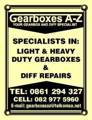 Gearboxes A-Z CC