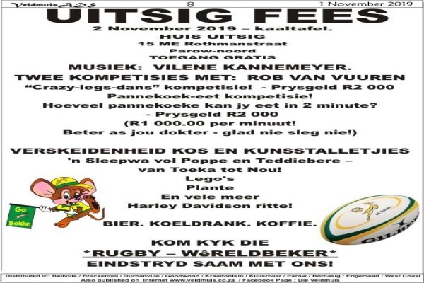 Die Veldmuis Bemarking