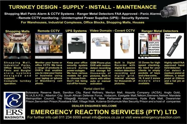 Emergency Reaction Services
