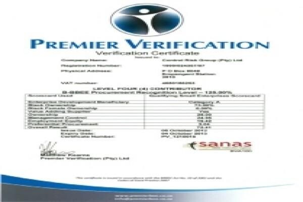 Control Risks Group (Pty) Ltd