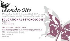 Educational Psychologist - Leanda Otto