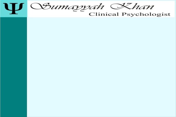 Sumayyah Khan - Clinical Psychologist