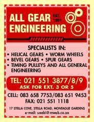 All Gear Engineering CC