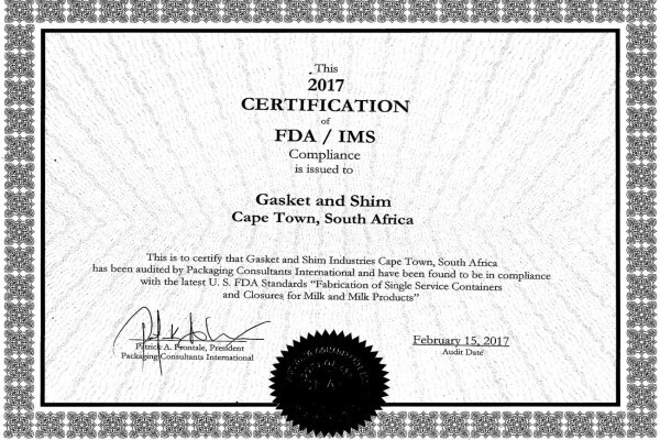 Gasket And Shim Industries (Pty) Ltd