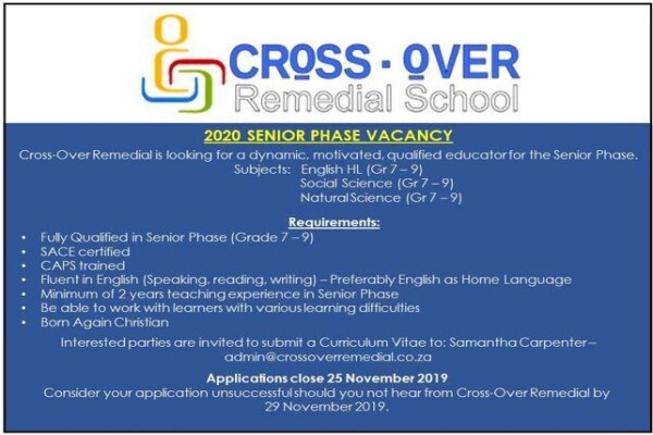 Cross-Over Remedial School