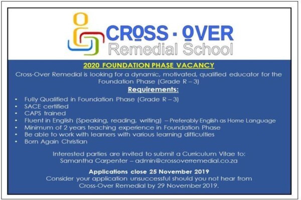 Cross-Over Remedial School