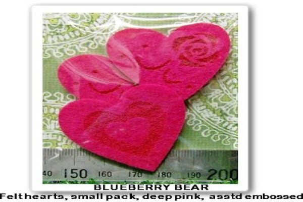 Blueberry Bear Papercraft Embellishments