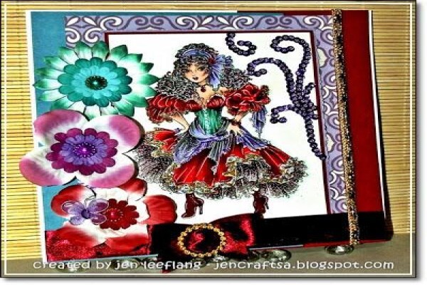 Blueberry Bear Papercraft Embellishments