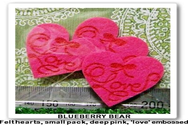 Blueberry Bear Papercraft Embellishments