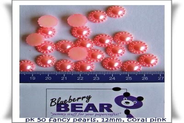 Blueberry Bear Papercraft Embellishments