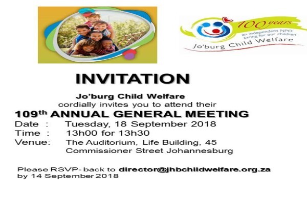 Jo'Burg Child Welfare