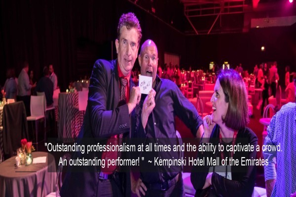 Colin Underwood Johannesburg Corporate Comedy Magician
