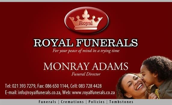 Royal Funerals - Cape Town