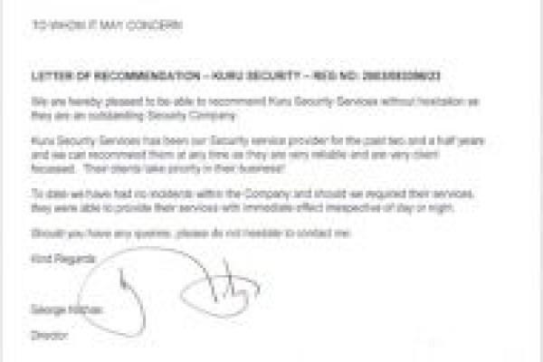 Kuru Security Services CC