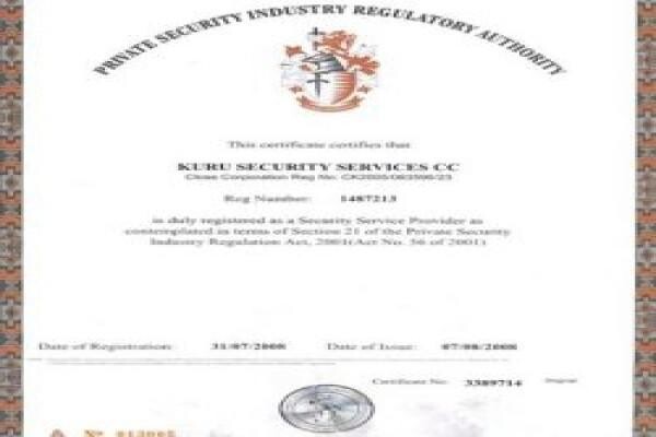 Kuru Security Services CC