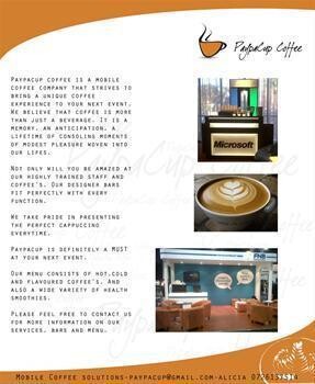 Paypacup Mobile Coffee Company