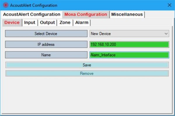 Modular Communications, Acoust Alert
