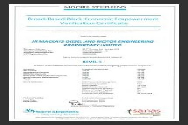 J.R. Mackays Diesel And Engineering (Pty)Ltd.