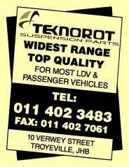 Teknorot Suspension Parts