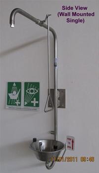 Emergency Shower And Engineering Work