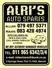 Alri's Auto Spares