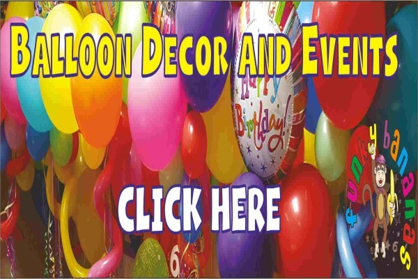 Funky Bananas Kiddie Party Stores And Services
