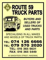 Route 59 Truck Parts (Pty) Ltd