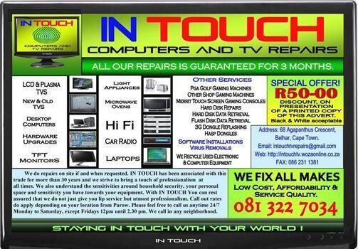 In Touch Computers & Tv Repairs
