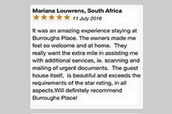 B & B Burrough Place