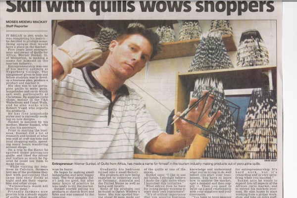 Quills From Africa